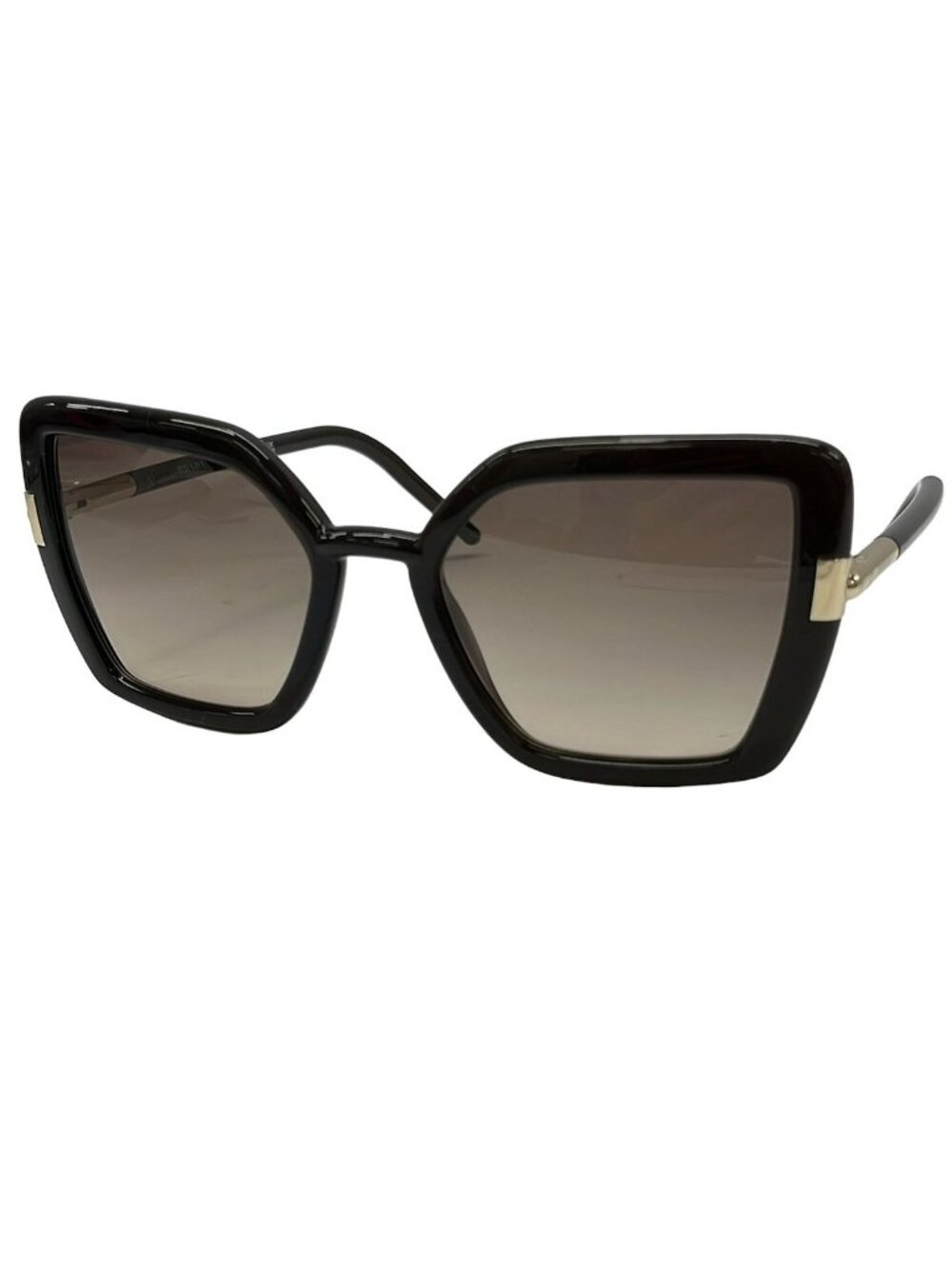 Prada Sunglasses Gray Black Eyewear